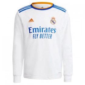 Camisolas de futebol Real Madrid Equipamento Principal 2021/22 Manga Comprida